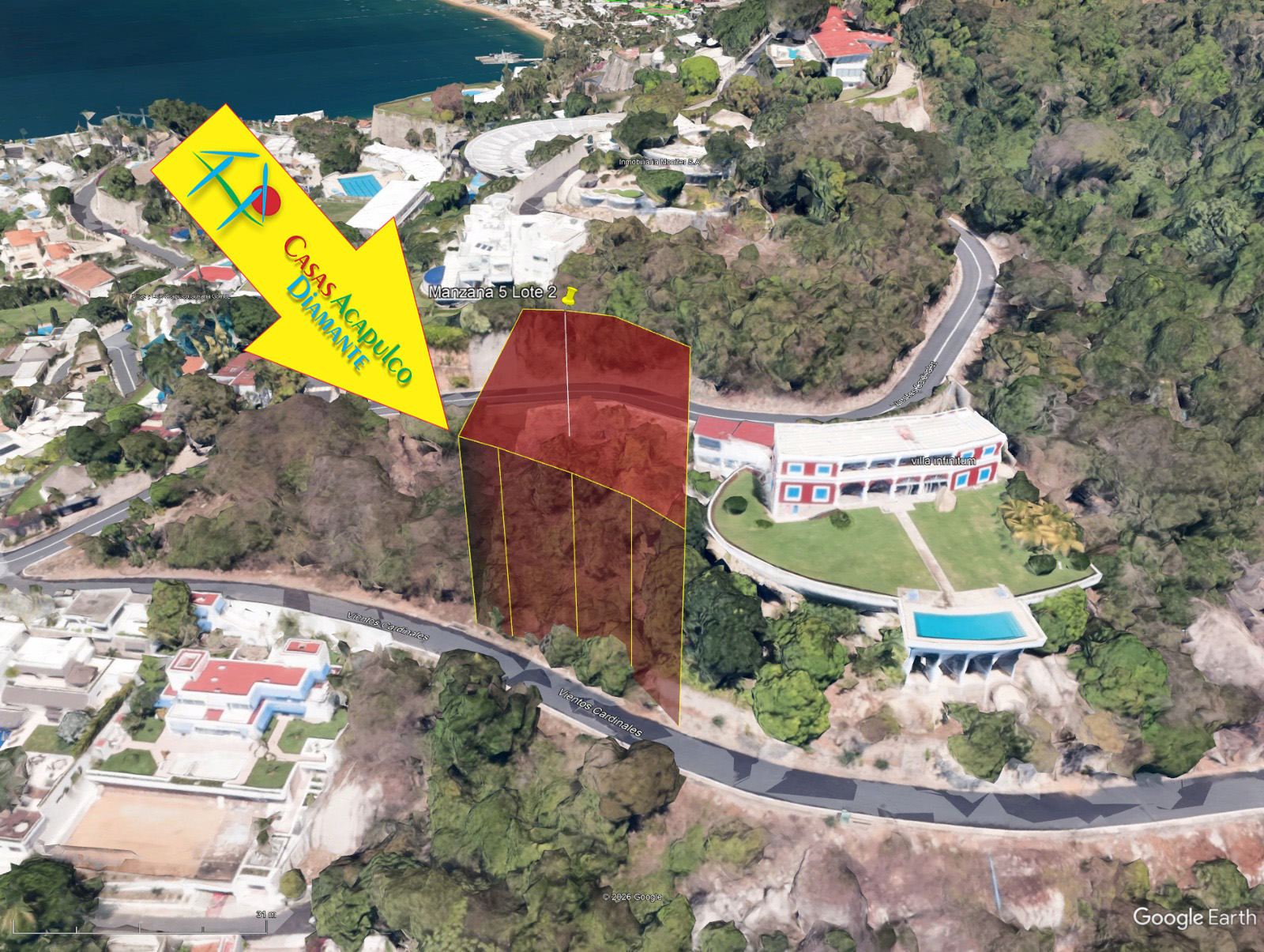 Terreno Las Brisas Altas Manzana 5 Lote 2 - Ubicación satelital 10